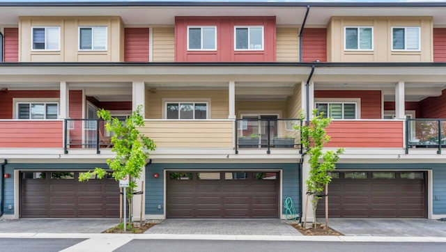 16 Unit townhouse garage door installation